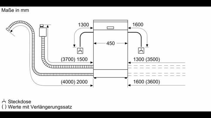 Produktbild Siemens iQ300 Teilintegrierter Geschirrspüler 45 cm Edelstahl