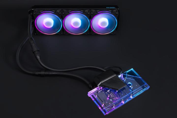 Produktbild Alphacool Eiswolf 2 GPU AIO 360mm RTX 3080 Founders Edition mit Backplate