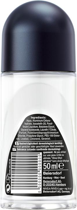 Actual product image NIVEA MEN Black & White Invisible Original (Roll-on, 50 ml)