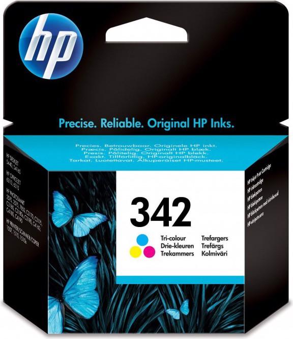 Actual product image HP Ink No. 342 (C9361EE) Cyan/Magenta/Yellow (Color)