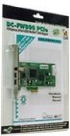 Actual product image Dawicontrol DC-FW800 FireWire PCIe host adapter