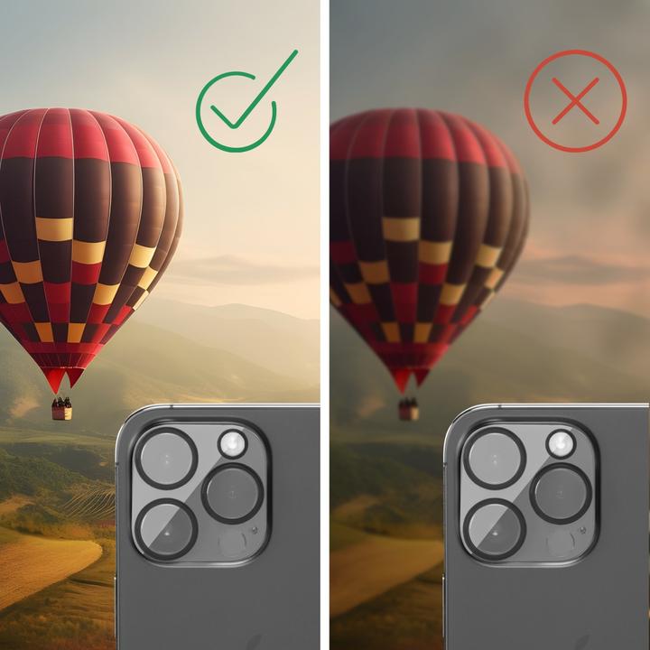 Actual product image Hama Cam Protect (1 Piece, Apple iPhone 16)