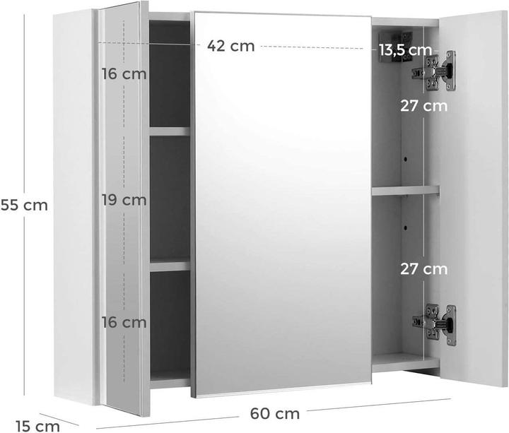 Produktbild Vasagle Lauren (60 x 15 x 55 cm)