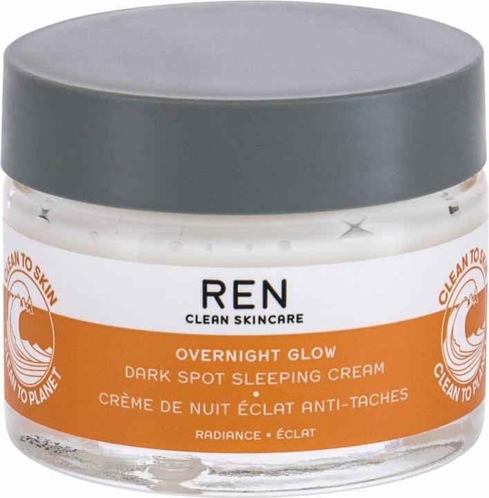 Actual product image Ren Overnight Glow Dark Spot Sleeping Cream (50 ml)