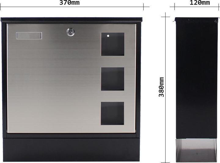Actual product image Rottner Mailbox Design Mailbox