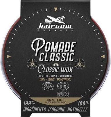 Immagine prodotto Hairgum Cera per lo styling della barba e pomata per capelli - Cera per capelli organica classica da uomo (Gel per capelli)