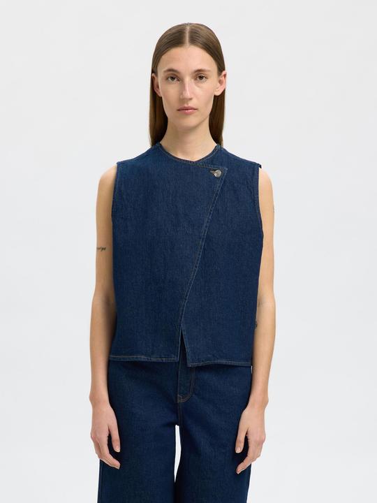 Actual product image Selected Femme Ärmellose Jeansweste (38)
