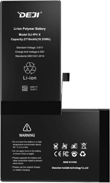 Produktbild DEJI Ersatzakku normale Kapazität 2716mAh