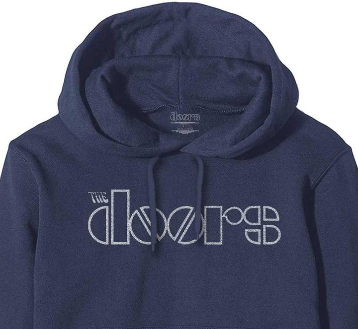 Immagine prodotto The Doors Felpa con cappuccio Logo Unisex Adulto (L)