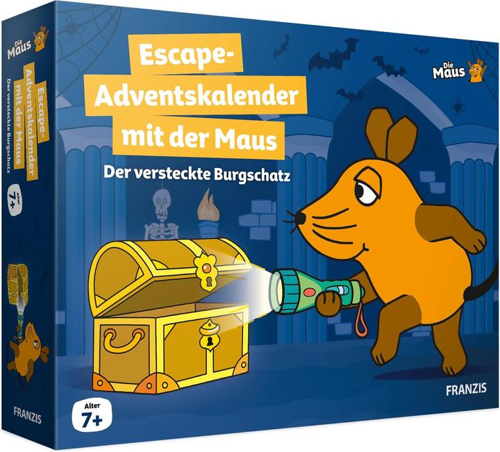 Produktbild Franzis Escape-Adventskalender mit der Maus - Der versteckte Burgschatz