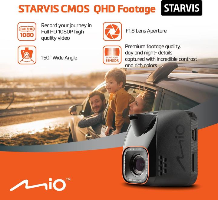 Immagine prodotto Mio Mivue C570 (Ricevitore GPS, Accelerometro, Full HD)