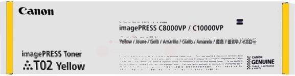 Produktbild Canon T02 Toner Yellow 43k Each - Tonereinheit (Y)