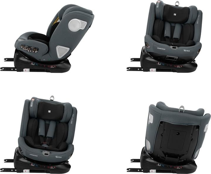 Actual product image Kikkaboo i-Moove i-Size child seat (Reboarder, ECE R129/i-Size Standard)