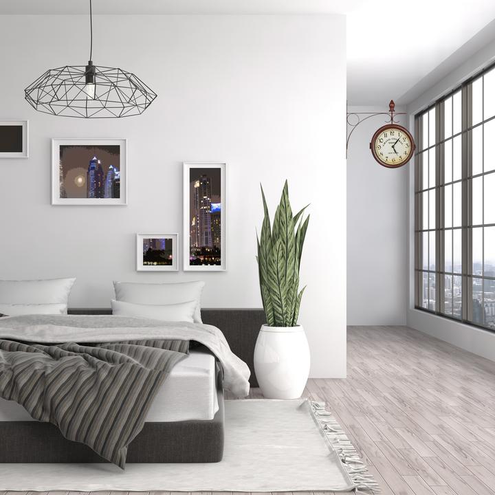 Produktbild Relaxdays Bahnhofsuhr (35 cm)
