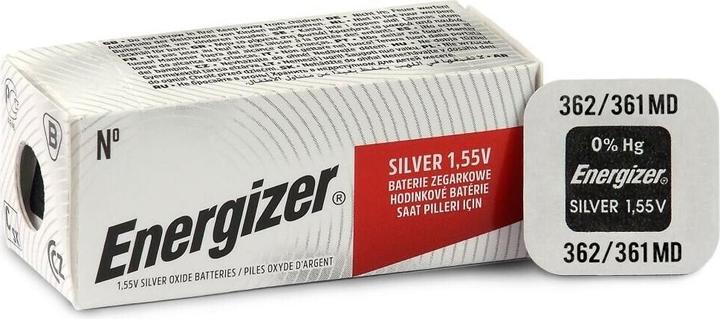 Produktbild Energizer SILVER OXIDE 362/361 MBL1 (10 Stk., SR58, 27 mAh)