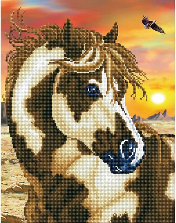 Actual product image Diamond Dotz Horse 35,5x45,7 cm