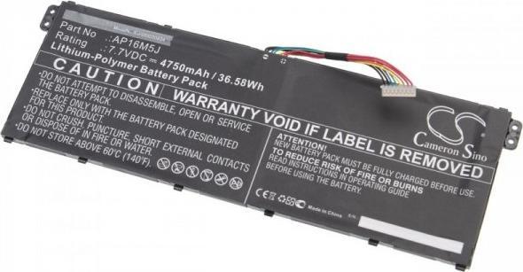 Immagine prodotto XCell Akku passend für Acer Aspire 3 A315-21 / AP16M5J Li-Polymer 7,7V 4750mAh (4750 mAh)