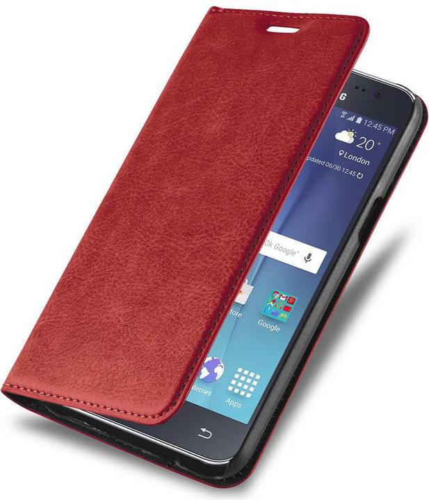 Actual product image Cadorabo Book Invisible Magnet Cover (Samsung Galaxy J7)
