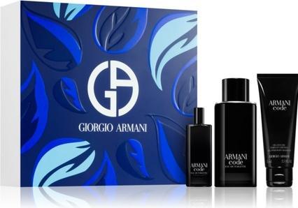 Immagine prodotto Armani Exchange Armani - Codice Uomo Set regalo EDT 125 ml. gel doccia 75 ml e miniatura EDT 15 ml 125ml (Set profumo)