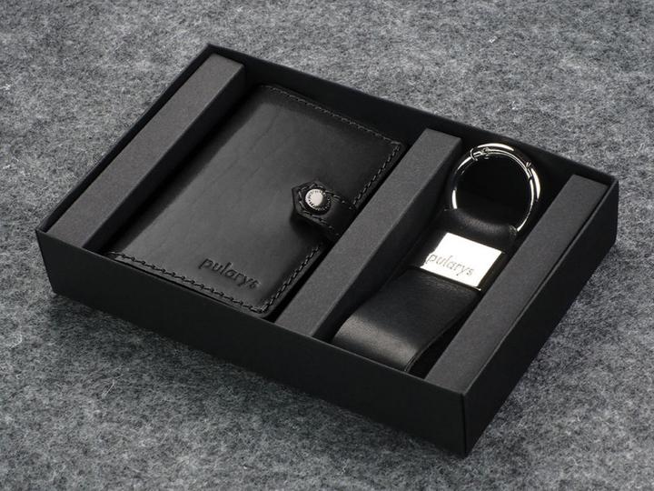 Actual product image Pularys Wallet HIKER + Keychain credit card holder