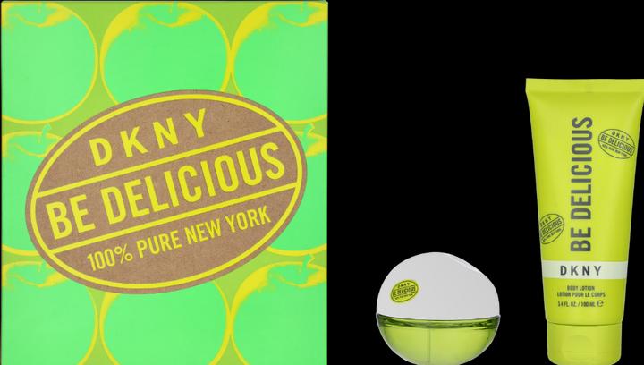 Actual product image DKNY Donna Karan NY Be Delicious Women Giftset Eau de Parfum 30 / Body Lotion 100 (Fragrance set)