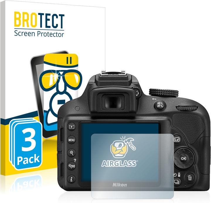 BROTECT AirGlass Verre (Protecteur d'écran, D3300)
