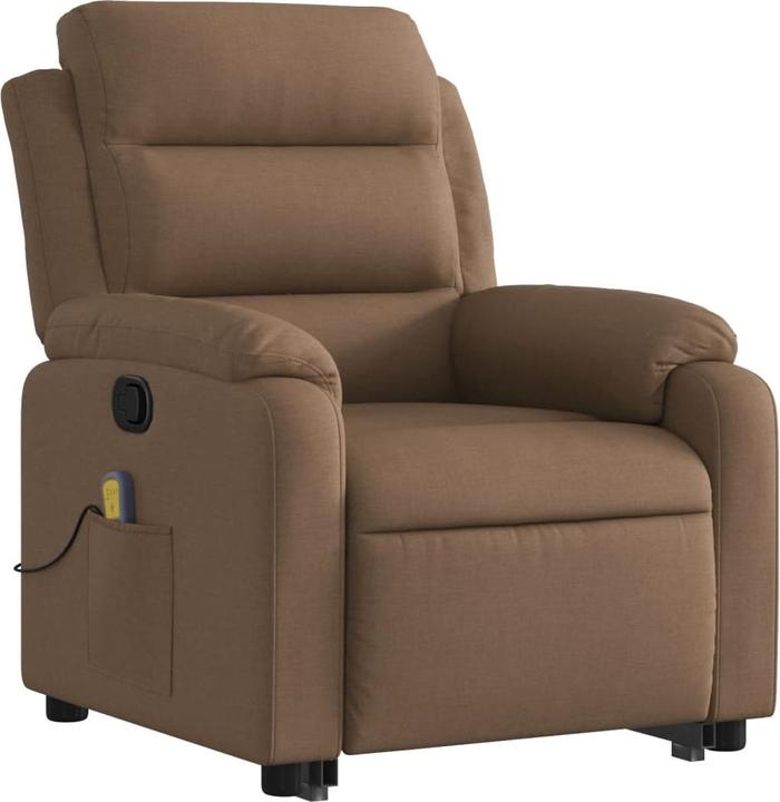 VidaXL Massagesessel mit Aufstehhilfe Stoff