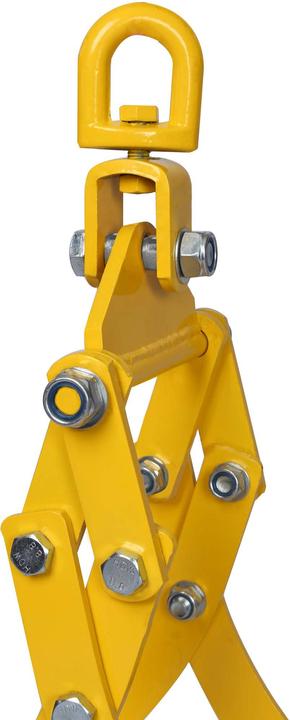 Actual product image Wiltec Professional Forestry Logging/ Grapple Claw for Tree Trunks and Logs up to Ø620mm and max. 1200kg (420 mm)