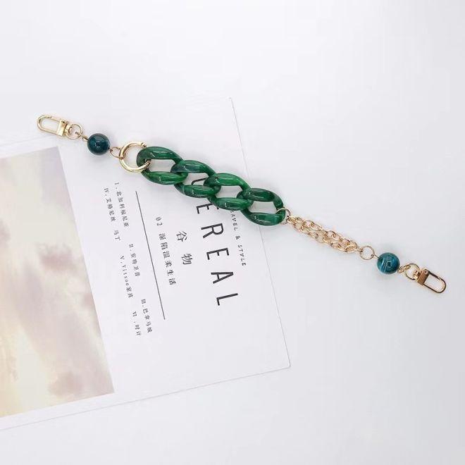 Actual product image MU Style Marble Series Universal Mobile Phone Chain