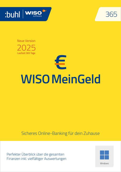 Buhl Data Service WISO My Money 365 2025 Download Code (1 User, 1 Devices/Users, 12 months)