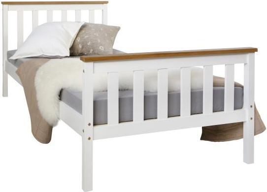 Produktbild Homestyle4u Jugendbett Einzelbett Bettgestell Tagesbett Holzbett (90 x 200 cm)