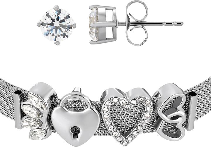 Immagine prodotto Heideman Set Milanaise color argento (100% acciaio inossidabile)