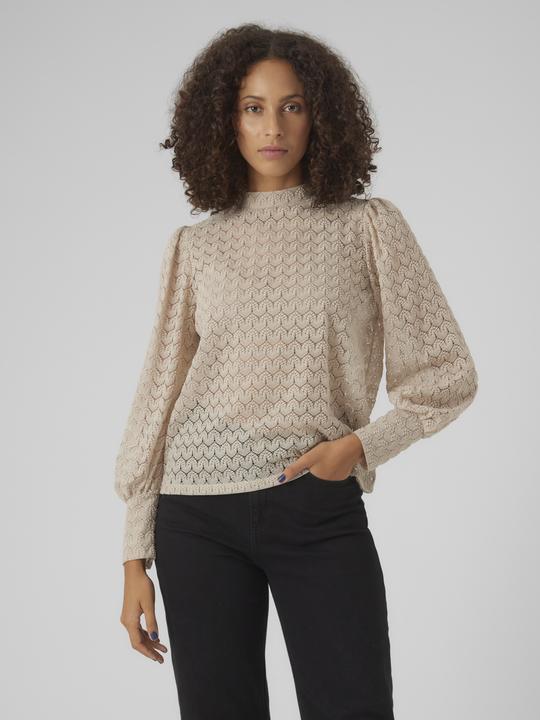 Immagine prodotto Vero Moda Vmbecca Ls High Neck Lace Top Jrs Noos (XS)