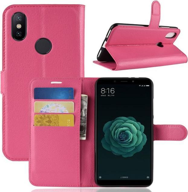 Actual product image MU Classic Litchi Leather Bookcover Series (Xiaomi Mi A2 Lite?)