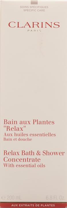 Actual product image Clarins Pflanzenbad Bain Aux Plantes Relax - Mit Ätherischen Ölen (200 ml)