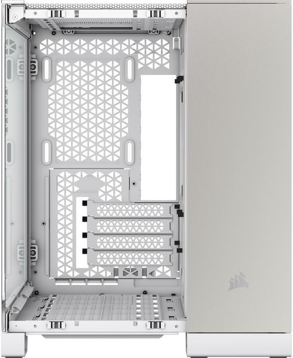 Produktbild Corsair 2500X (wei?/aluminium, Tempered Glass x 2) (mATX, Mini-ITX)