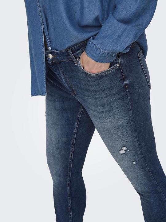 Actual product image Only CARWILLY Mittlere Taille Skinny Fit Jeans Skinny Jeans (W44/L32)