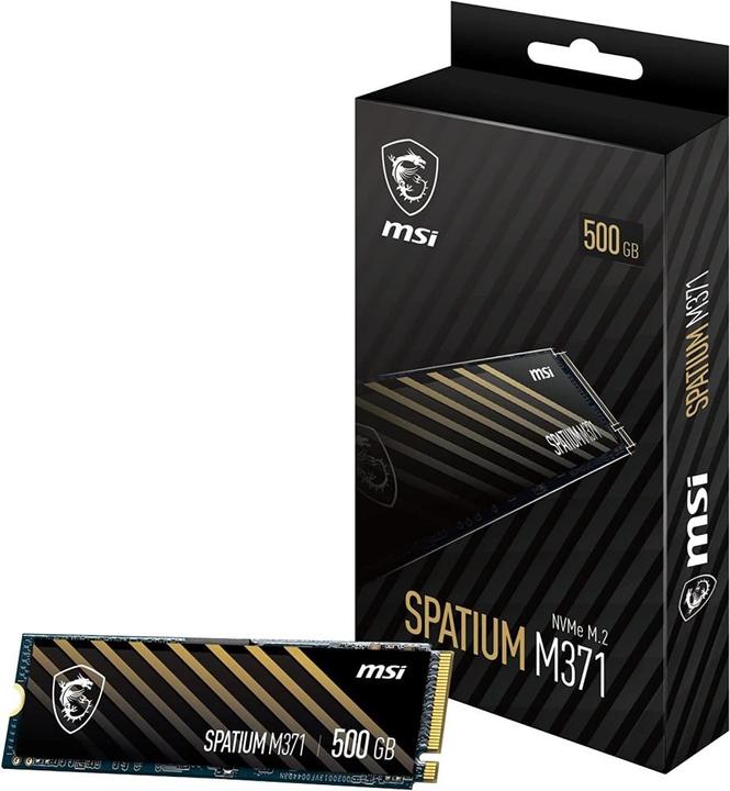 Produktbild MSI Spatium M371 (500 GB, M.2 2280)