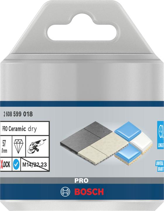 Actual product image Bosch Professional Zubehör PRO Core Cutter dry X-Lock, 57 x 35 mm (57 millimetres)