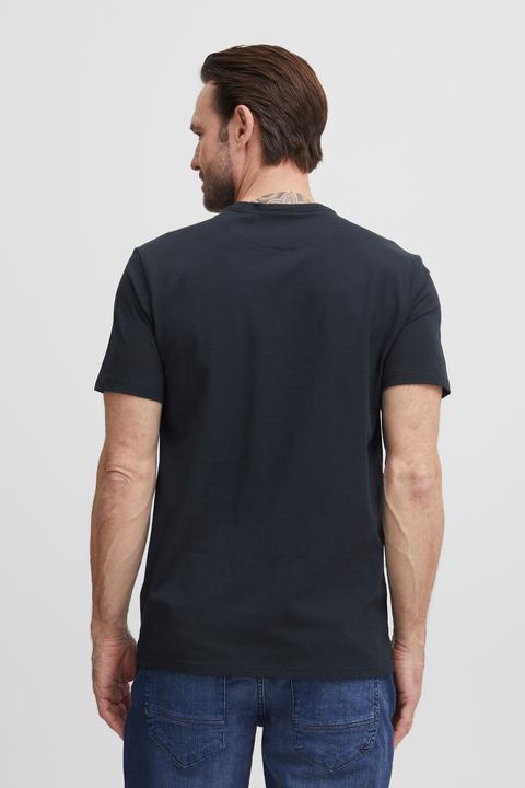 Produktbild FQ1924 FQTom SS basic tee w logo - T-shirt - 21900414 (M)