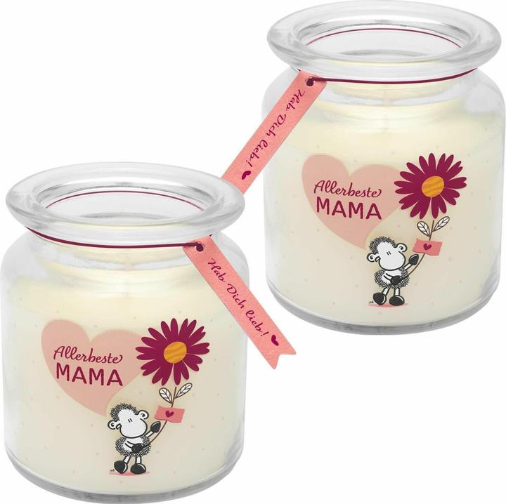Produktbild Sheepworld Kerze im Glas Motiv Mama.48608