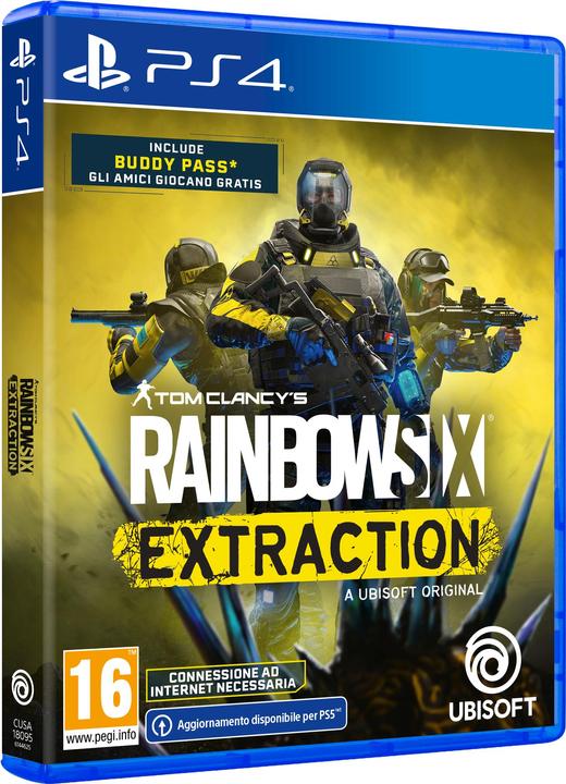 Immagine prodotto Ubisoft Rainbow Six Extraction Standard Inglese, Italiano PlayStation 4 (PS4, EN)