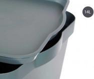 Produktbild Kipit Kunststoffkiste mit Deckel (45 x 29.5 x 14 cm, 14 l)