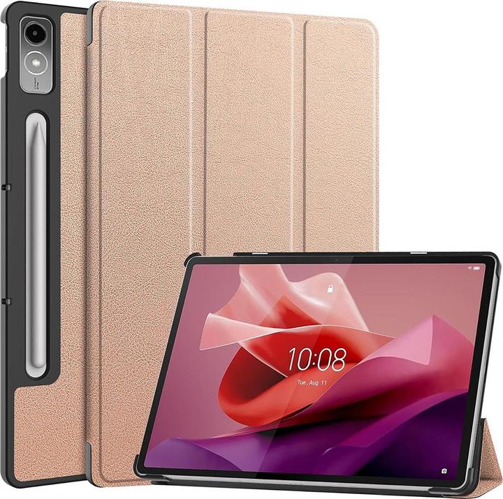 Techsuit - FoldPro - Lenovo Tab P12 12.7 (2023) / Lenovo Idea Tab Pro 12.7 (2023) - Rose Gold (Lenovo Tab P12)