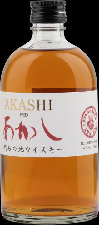 Actual product image White Oak Distillery Akashi Red Blended Japanese Whisky (Blended Whisky, 1 x 50 cl)