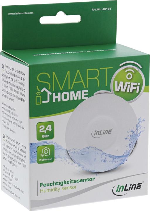 Image du produit InLine Capteur d'humidité SmartHome