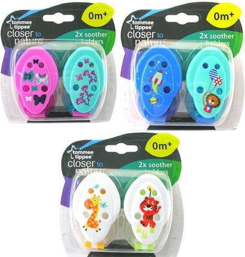 Actual product image Tommee Tippee soother holders, 2 pcs, 43336391 (2 x)
