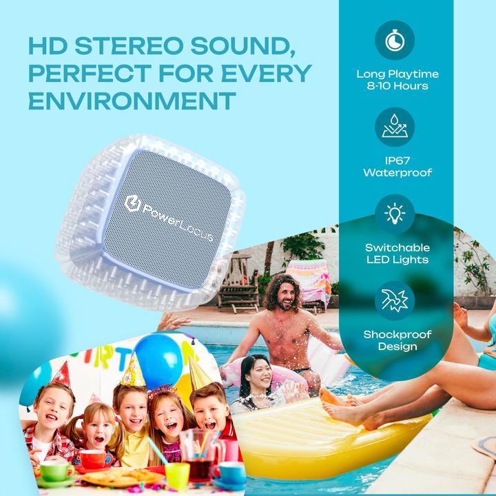 Produktbild PowerLocus Aero Kids Karaoke Bluetooth-Kinderlautsprecher