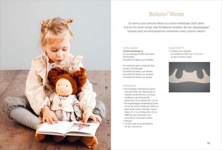 Produktbild Handgemachte Puppen im Waldorf-Stil (Deutsch, Kristin Wünsch, 2023)