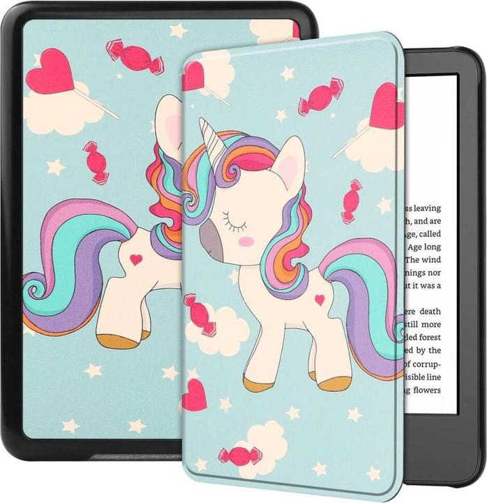 Actual product image Cover-Discount Kindle 2022 (6.0 / 11.Gen.) - Protective Case Unicorn (Kindle)